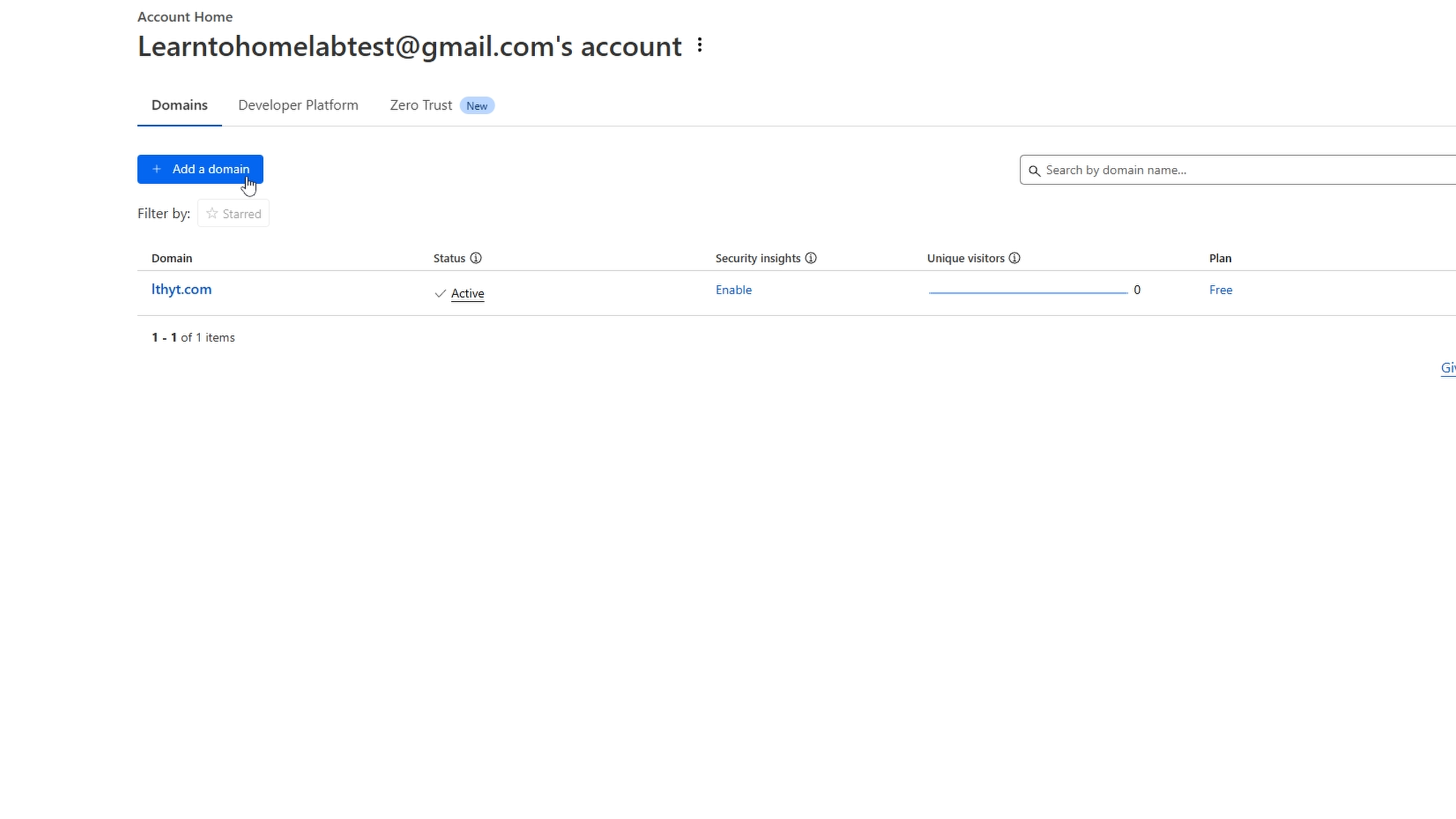 Cloudflare buy domain